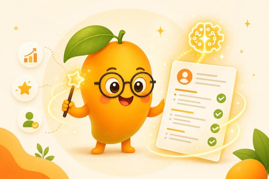 Mango CV - Sweet & Smart Resume Builder with AI